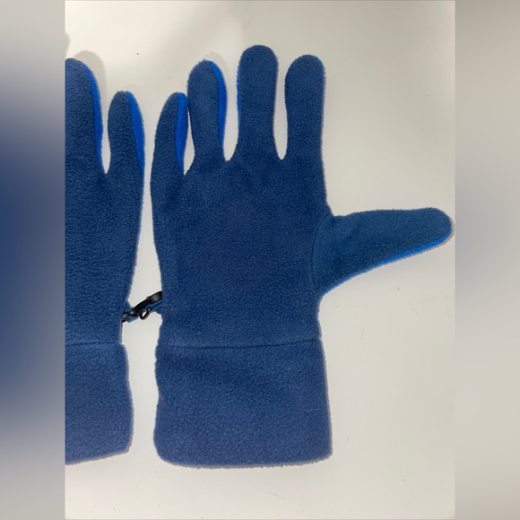 Ski Dubai Blue  Gloves Size Medium Unisex Fleece Ski Gloves - Picture 8 of 8
